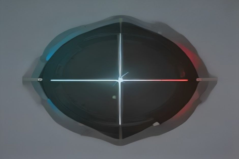 Three unequal pipes of capital and compute converging into one glowing GPU node, with a single thin line looping back on itself to suggest a closed financing circle, small autonomous agents drawing from the node